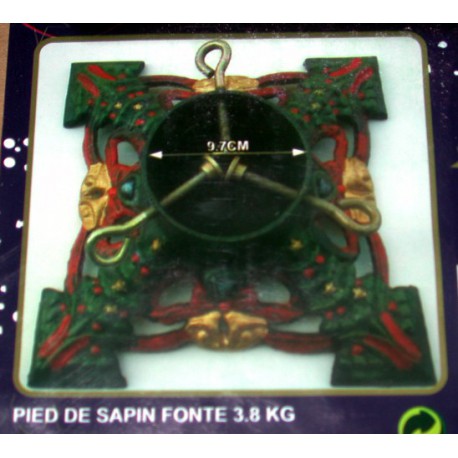 PIED DE SAPIN FONTE 3KG8