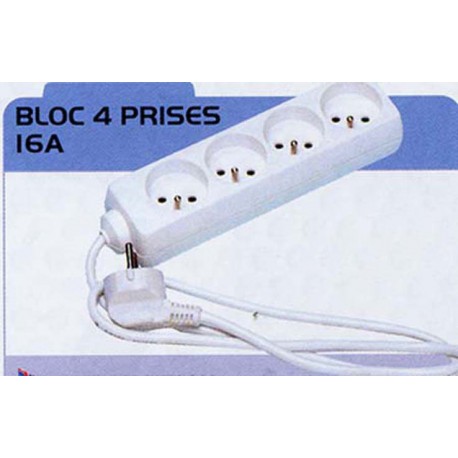 BL BLOC 4 PRISES 16A   3G1