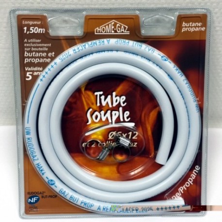 Tuyau Gaz 5m 6mm Pour Soudage MIG TIG - Compatible Réservoirs Argon