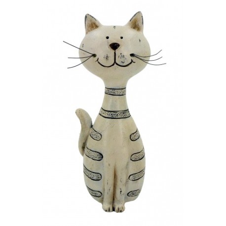 CHAT ASSIS RESINE  15.CM