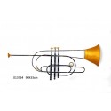 DECO MURALE TROMPETTE 90X33 CM