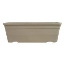 JARDINIERE+PLAT 40  CM TALIA BEIGE