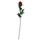 BOUTON ROSE DECO HT 67CM ROUGE