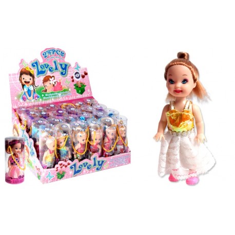 POUPEE MINI FEE EN TUBO