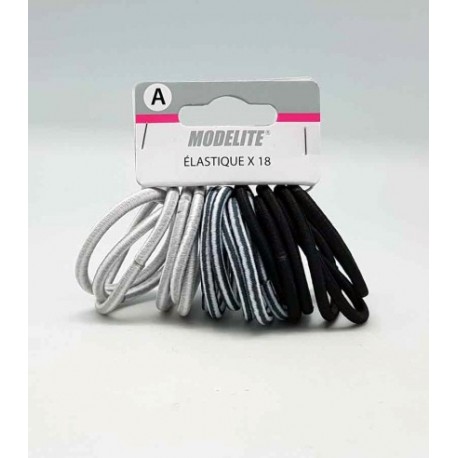 ELASTIQUES SANS METAL X18