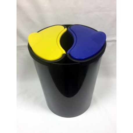 POUBELLE DE TRI POUR BUREAU 16L ET 7L X2