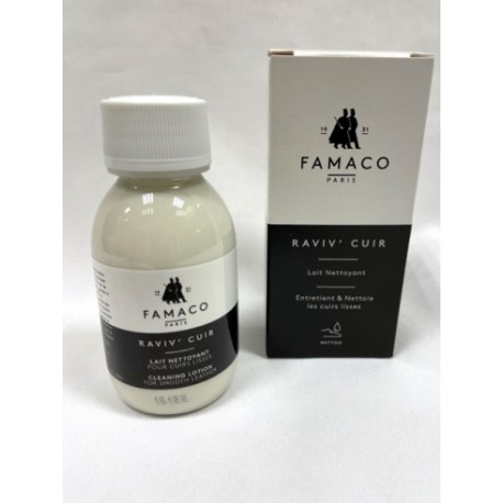 RAVIV CUIR LAIT NETTOYANT 100ML