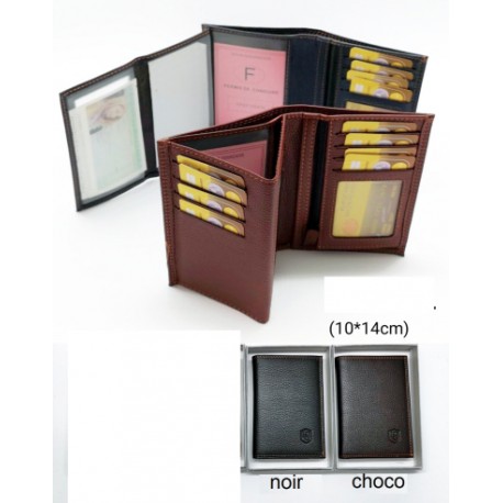 PORTE FEUILLE SYNTHETIQUE ASS