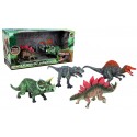 BTE 4 DINOSAURES 12CM