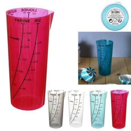 VERRE DOSEUR PLASTIQUE
