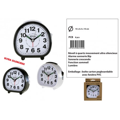 BL REVEIL QUARTZ A LUMIERE MOUVEMENT ULTRA SILE