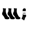 LOT DE 3 SOCQUETTES HOMME NOIR