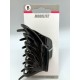 PINCE A CHEVEUX 9CM NOIR BRILLANT