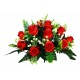 ROSE GYPSOPHILE  X13 ROUGE HT 36CM