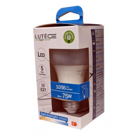 AMPOULE LED E27 11.1W 75W BLANC FROID