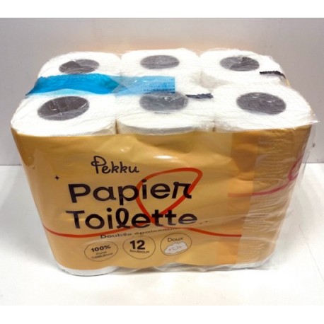 PAPIER HYGIENIQUE PARFU 2 PLIS X12 RLX