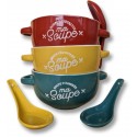 BOL A SOUPE AVEC CUEILLERE