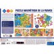 PUZZLE MAGNETIQUE DE LA FRANCE