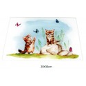 PLANCHE A DECOUPER FLUFFY 20X30CM