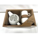 SET THEIERE/ 2MUG PCL MILKY