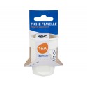 BL FICHE FEMELLE 10/16A DROITE PE