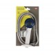 DOUCHETTE 3 JETS BLANC +FLEXIBLE 1.20 METRE