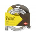 FLEXIBLE DOUCHE PLASTIQUE BLANC 1.50 M