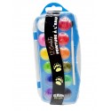 Bte 12 GODETS PEINTURE EAU D28