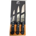 BL 3 COUTEAUX BOUCHER LAME 18CM 16CM ET 11CM