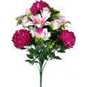 CHRYSANTHEME LYS ROSE VX18 HT 55CM BORDEAUX
