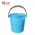 Seau AQUARIUS 10 L turquoise avec anse anthracite
