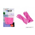 2 GANTS MENAGES LATEX T M