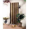 RIDEAU PORTIERE CHENILLE 90X220cm BEIGE/BRUN